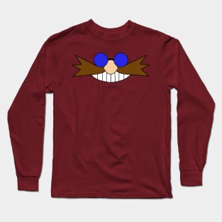 Dr. Eggman Face // Big Mustache Long Sleeve T-Shirt